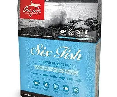 Orijen Six Fish Dry Dog Food (6 kg) Online Hot Sale