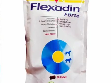 Vetoquinol Flexadin Forte 60 chews for dogs Online Sale