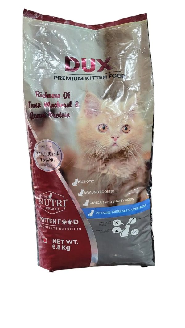 Dux Kitten Cat Food Chicken Food 6.8kg Fashion