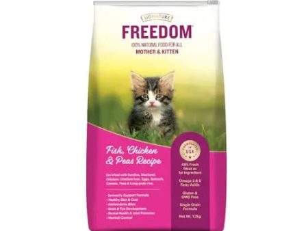 Freedom Fish, Chicken & Peas Kitten Dry Food 1.2 KG Cheap