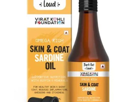 Bark Out Loud by Vivaldis, Skin & Coat Sardine Oil -  200ml Online Sale