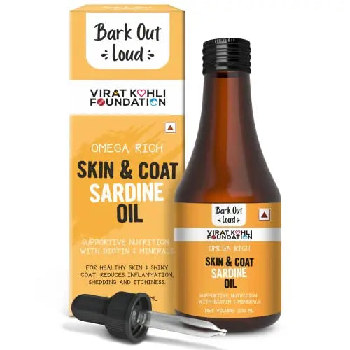 Bark Out Loud by Vivaldis, Skin & Coat Sardine Oil -  200ml Online Sale