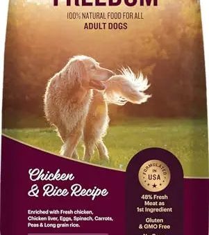 Freedom Chicken & Rice Adult Dog Dry Food - 1.2 kg Online Hot Sale