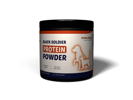 Vivaldis -Black Soldier Fly (BSF) - Protein supplement - Meal topper - Hypoallergenic with high Amino & Fatty Acids for All Stages Dogs & Cats Discount