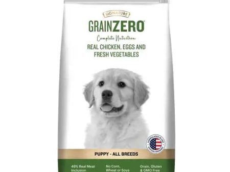 Signature Grain Zero Puppy Dog Dry Food - 3 kg - Real Chicken, Eggs and Fresh Vegetables | Grain, Gluten & GMO Free Online Hot Sale