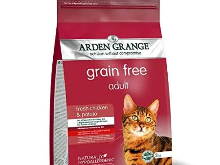 Arden Grange Chicken and Potato Grain Free Adult Cat Food, 2 kg For Cheap