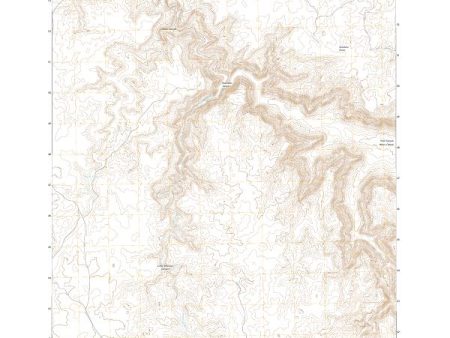 US Topo 7.5-minute map for Robinson Canyon AZ For Discount