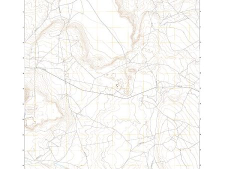 US Topo 7.5-minute map for Grand Falls SW AZ For Sale