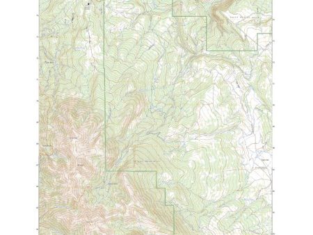 US Topo 7.5-minute map for Mount Waas UT Fashion