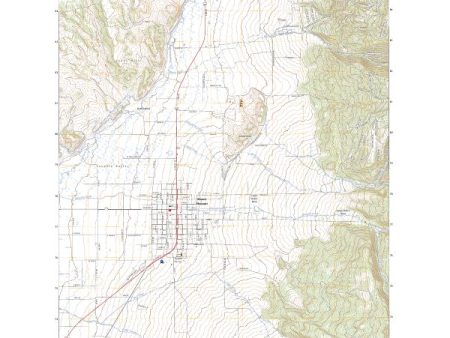 US Topo 7.5-minute map for Mount Pleasant UT Online Hot Sale