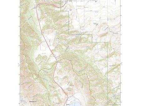 US Topo 7.5-minute map for Mount Pisgah UT Cheap