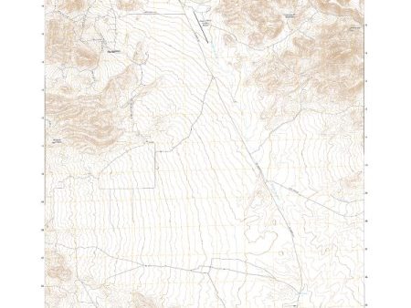 US Topo 7.5-minute map for Hackberry AZ For Sale