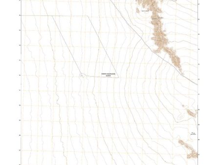 USGS US Topo 7.5-minute map for Vopoki Ridge AZ 2021 For Sale