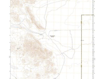 USGS US Topo 7.5-minute map for Trigo Pass AZ 2021 Sale