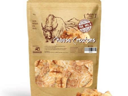 Absolute Bites Himalayan Yak Cheese Croutons Dog Treats 90g For Sale