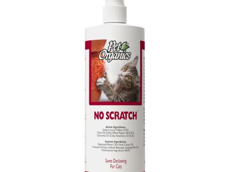 15% OFF: NaturVet Pet Organics No Scratch Spray For Cats 473ml Supply