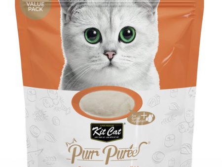 15% OFF: Kit Cat Purr Puree Chicken & Salmon Grain-Free Liquid Cat Treats 600g Hot on Sale