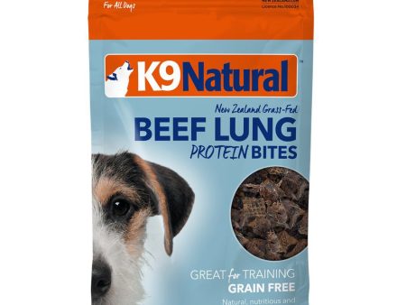 20% OFF: K9 Natural Beef Lungs Protein Bites Dog Treats 60g Discount