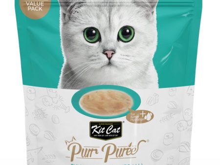 15% OFF: Kit Cat Purr Puree Tuna & Fiber Grain-Free Liquid Cat Treats 600g Discount