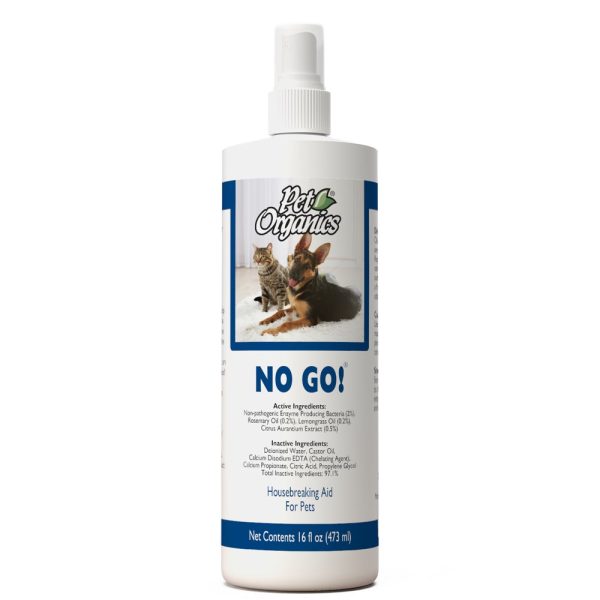 15% OFF: NaturVet Pet Organics No Go! Housebreaking Aid Spray for Cats & Dogs 473ml Hot on Sale