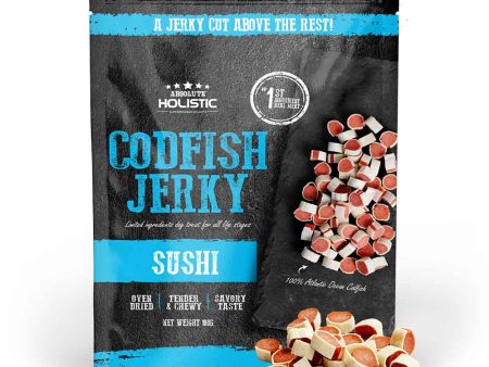 20% OFF: Absolute Holistic Codfish & Whitefish Sushi Grain Free Dog Treats 100g Fashion