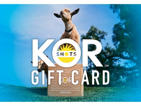 KOR Shots Gift Card Online Hot Sale